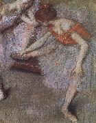 Edgar Degas Dance have a break oil painting